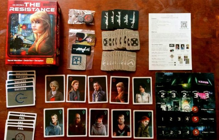 The Resistance card game