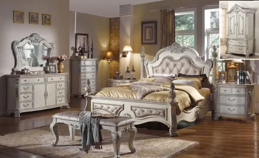 Metallic Furniture in bedroom (1)