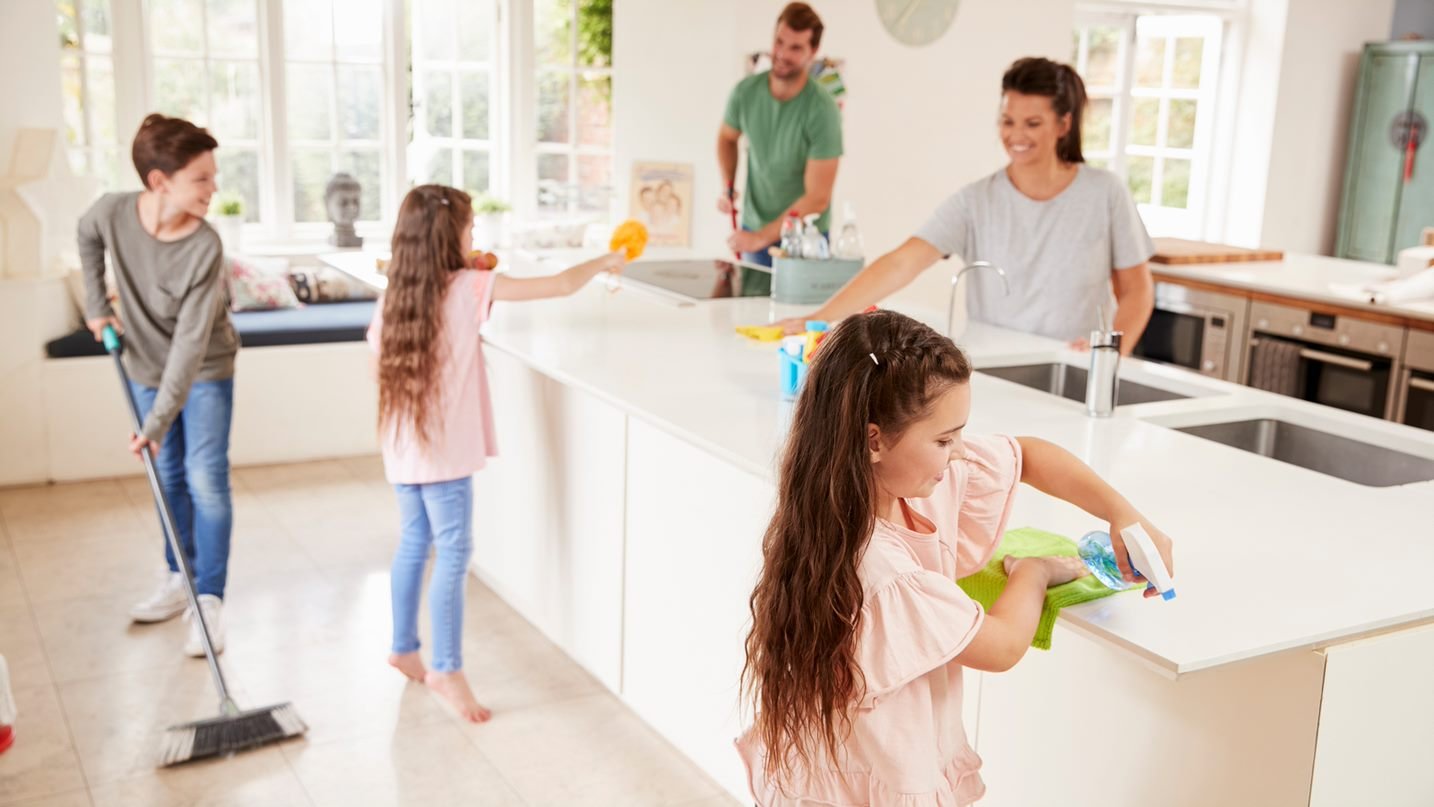 7 Tips for Keeping Your House Clean with Kids at Home