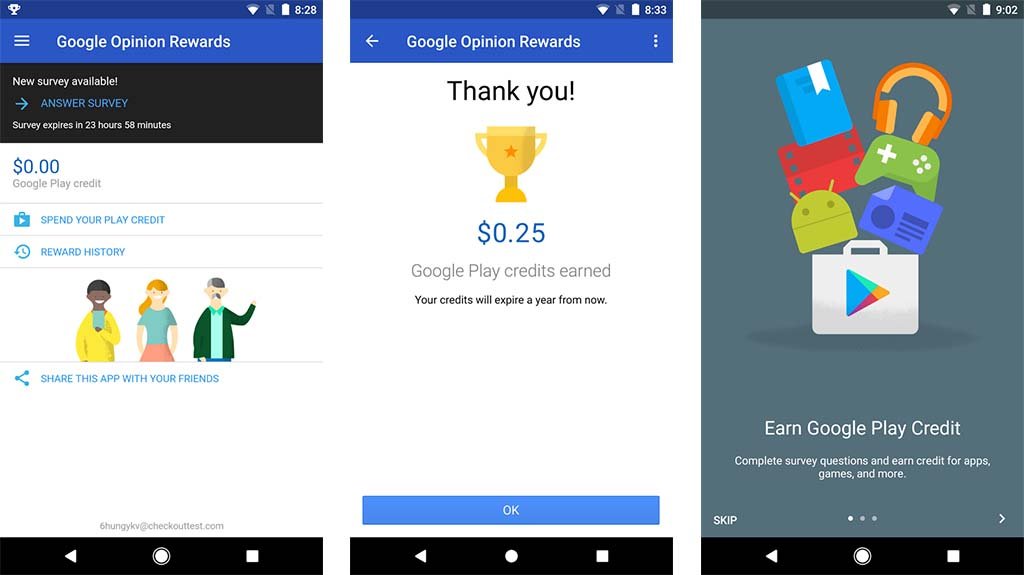 Google Opinion Rewards