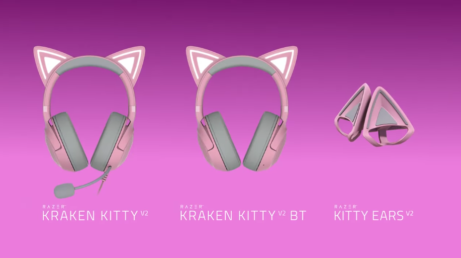 The ideal funky headset: Razer Kraken Kitty v2 BT