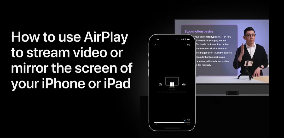 How to Stream, and Mirror Content to Your Apple TV With AirPlay?